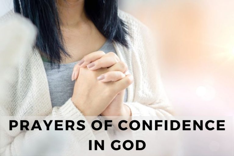 15 Faithful Prayers of Confidence in God