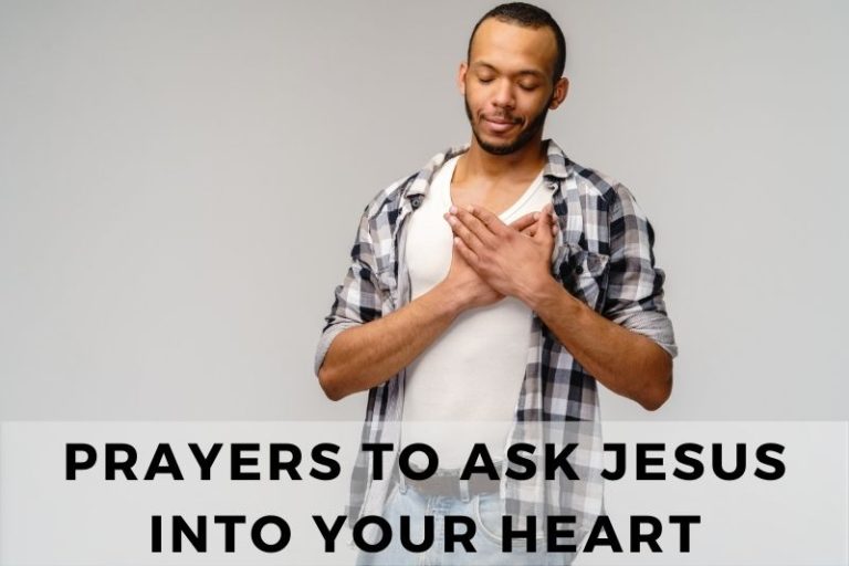 15 Humble Prayers to Ask Jesus into Your Heart