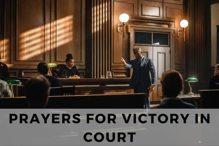 25 Empowering Prayers for Victory in Court