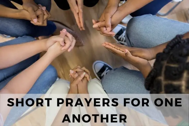 25 Loving Short Prayers for One Another - Strength in Prayer