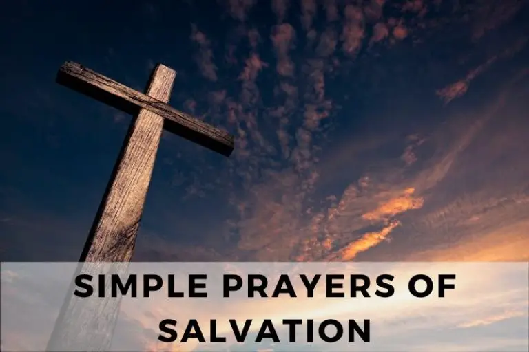 25 Simple Prayers of Salvation