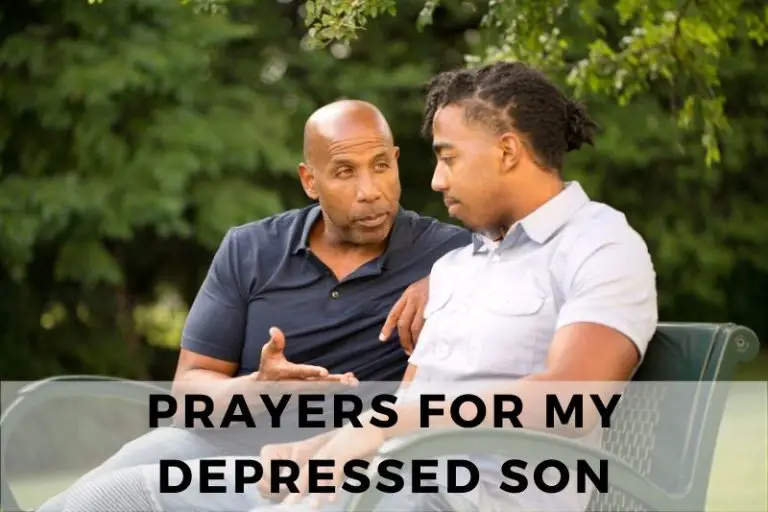 Prayer For My Depressed Son