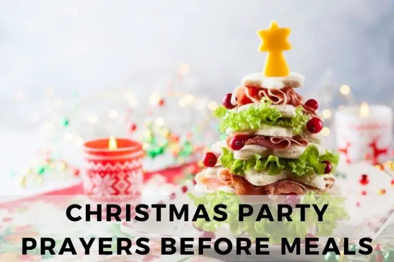 15 Thankful Christmas Party Prayers Before Meals