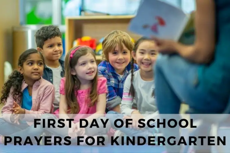 15 Heartwarming First Day of School Prayers for Kindergarten