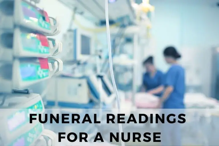 21 Heartfelt Funeral Readings for a Nurse