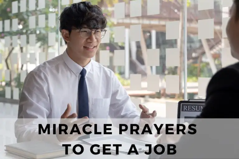 25 Powerful Miracle Prayers to Get a Job