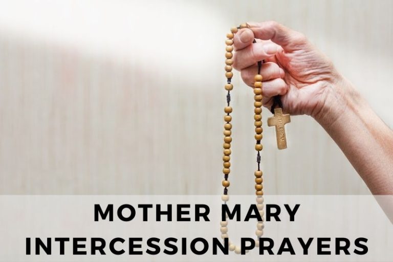 Mother Mary Intercession Prayer