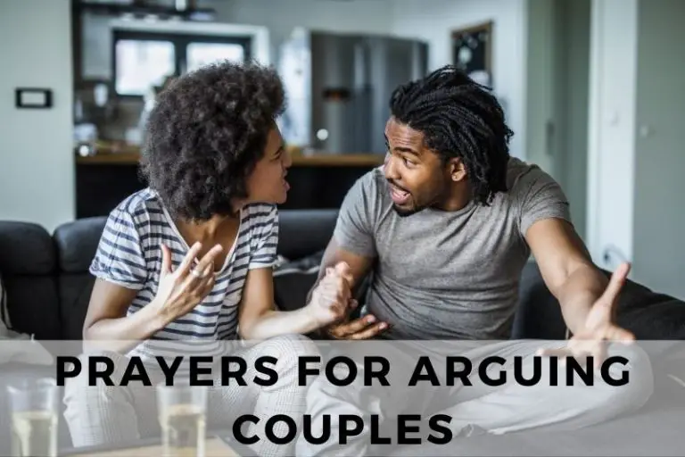 Prayer for Arguing Couples