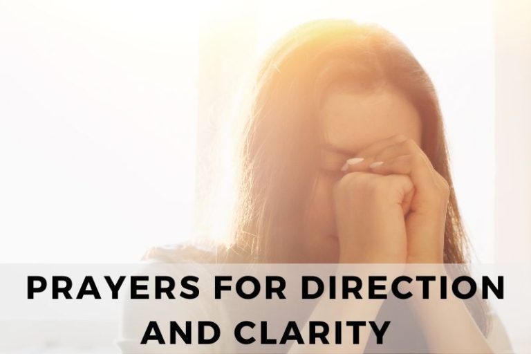 25 Guiding Prayers for Direction and Clarity