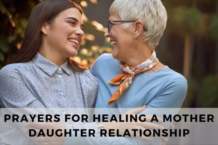 Prayer for Healing a Mother Daughter Relationship