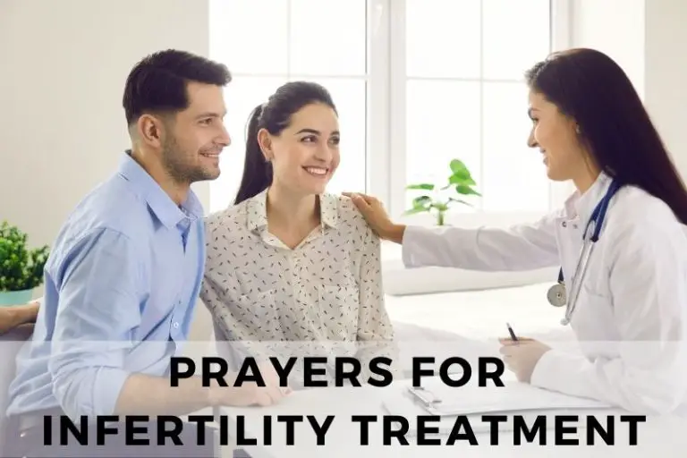 Prayer for Infertility Treatment