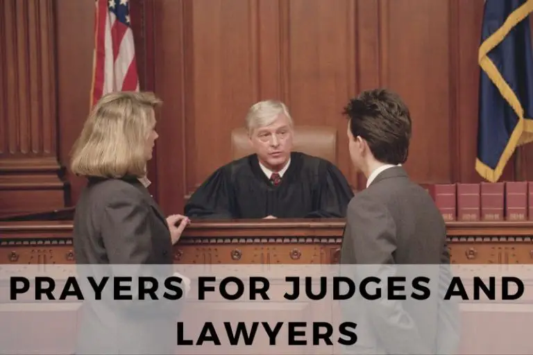 15 Guiding Prayers for Judges and Lawyers
