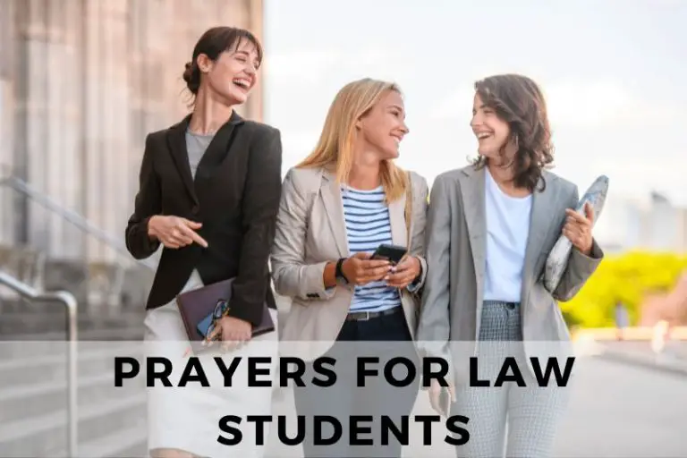 15 Inspirational Prayers for Law Students