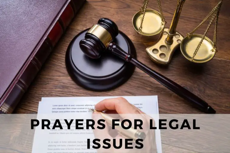15 Comforting Prayers for Legal Issues