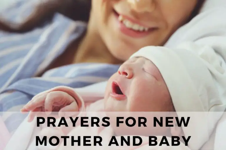 Prayer for New Mother and Baby