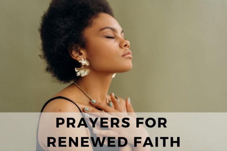 25 Rejuvenating Prayers for Renewed Faith