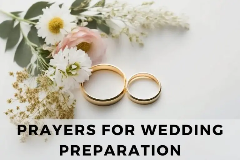 15 Grateful Prayers for Wedding Preparation