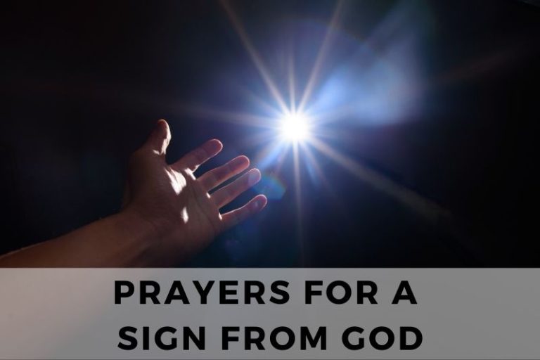 25 Hopeful Prayers for a Sign from God