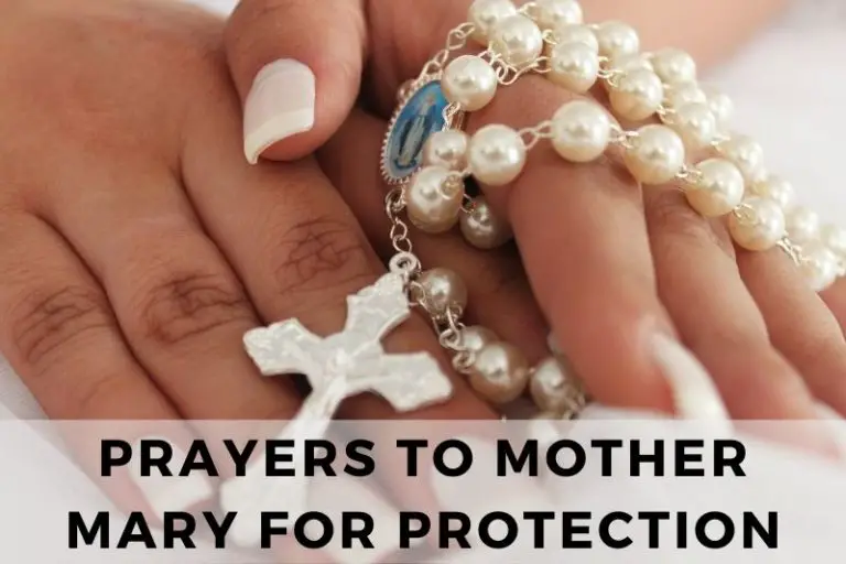 Prayer to Mother Mary for Protection