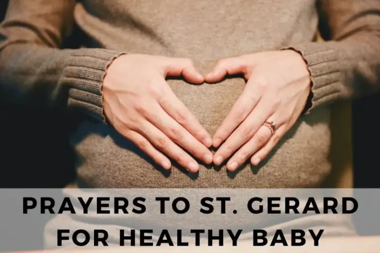 Prayer to St Gerard for Healthy Baby