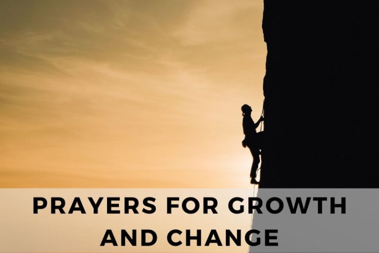 21 Inspirational Prayers for Growth and Change