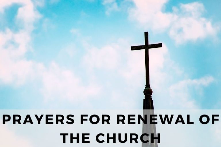 15 Revitalizing Prayers for Renewal of the Church