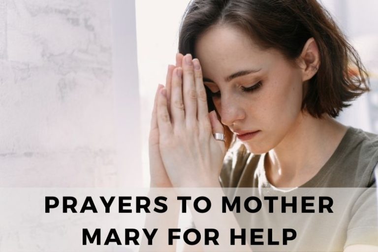 Prayers to Mother Mary for Help