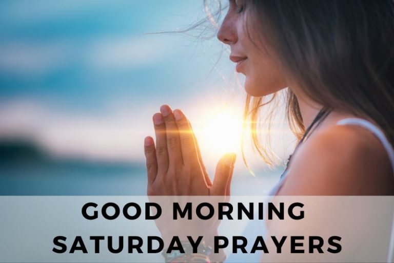 Good Morning Saturday Prayer