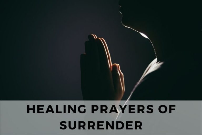 Healing Prayer of Surrender