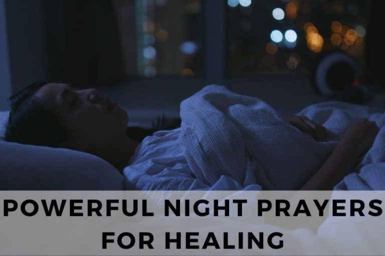 Powerful Night Prayer for Healing