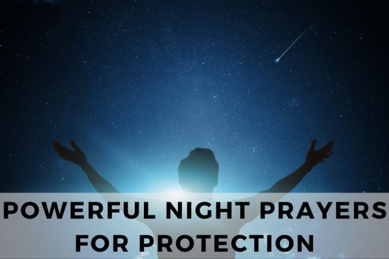 Powerful Night Prayer for Protection