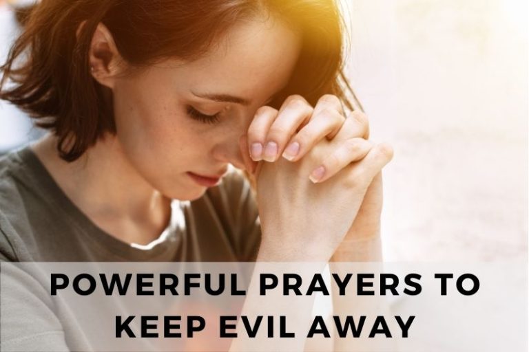 Powerful Prayer to Keep Evil Away