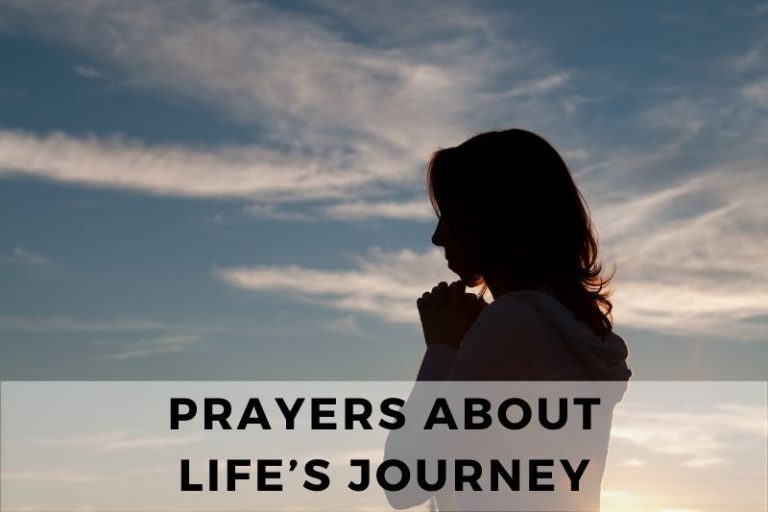 Prayer About Life Journey