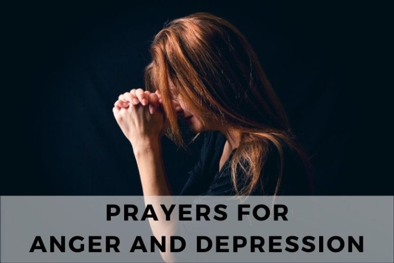 Prayer for Anger and Depression