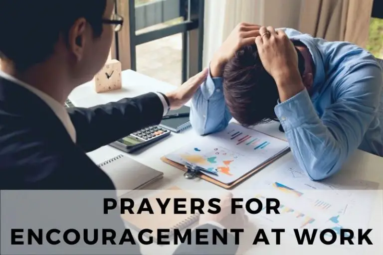 Prayer for Encouragement at Work