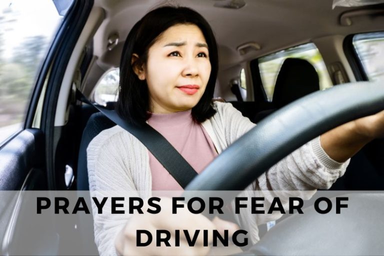Prayer for Fear of Driving