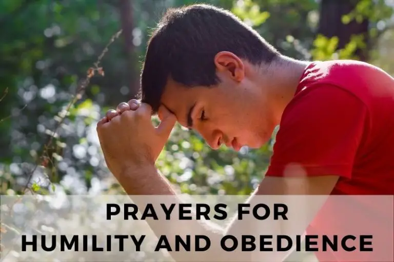 Prayer for Humility and Obedience