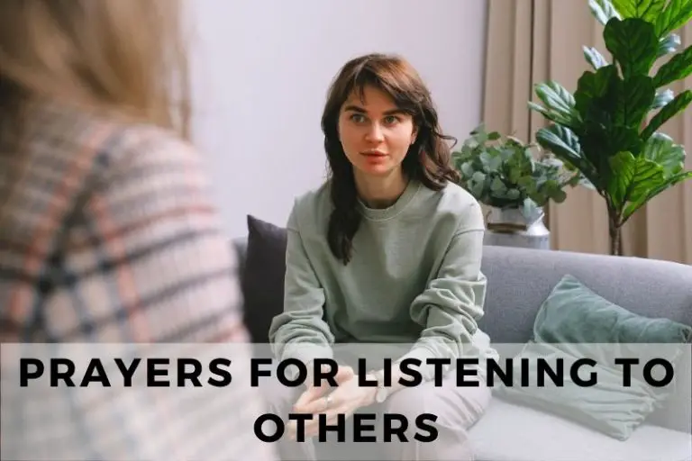 Prayer for Listening to Others
