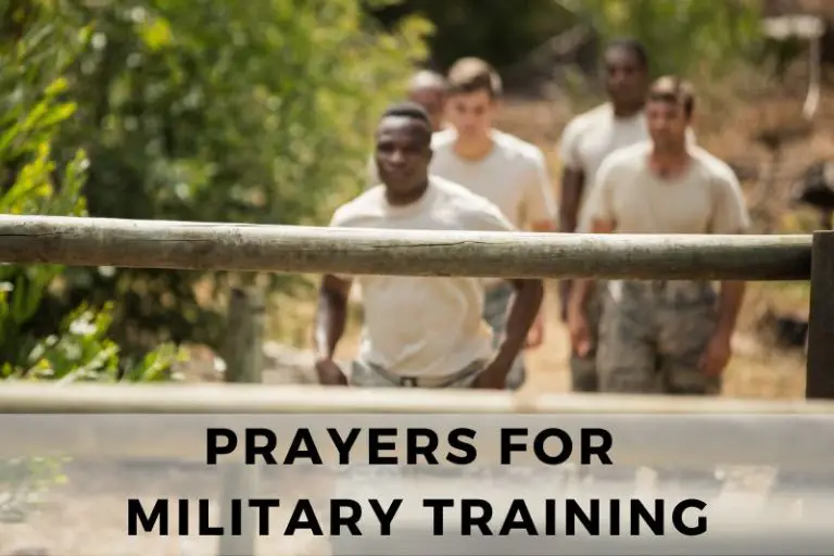 Prayer for Military Training