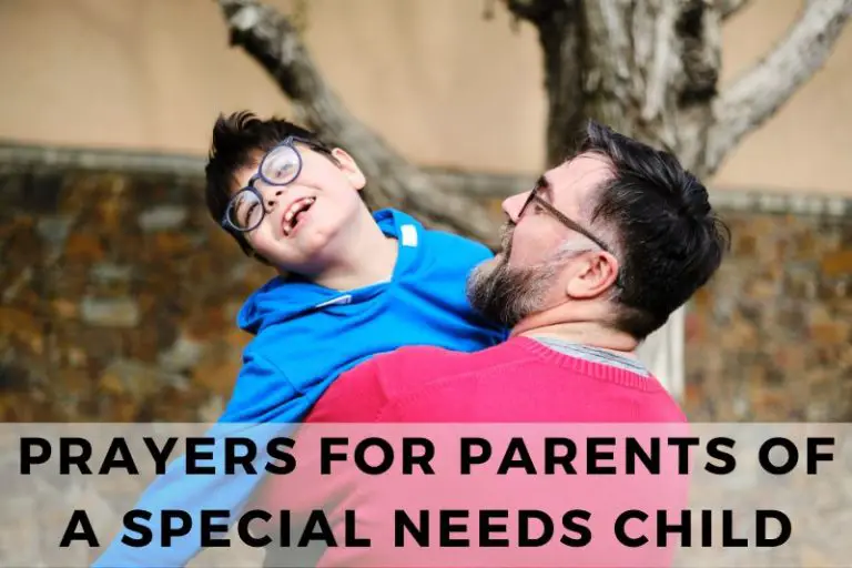 Prayer for Parents of a Special Needs Child