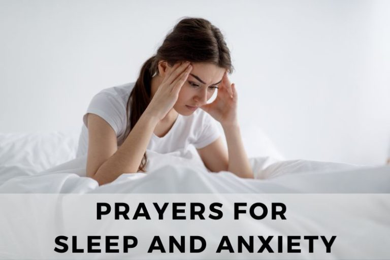 Prayer for Sleep and Anxiety