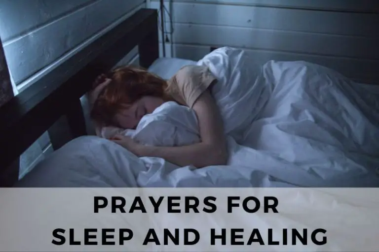 Prayer for Sleep and Healing