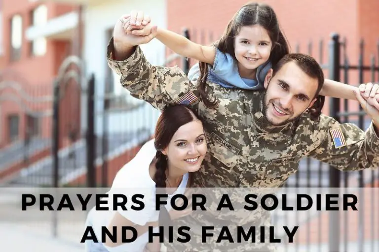 Prayer for a Soldier and His Family