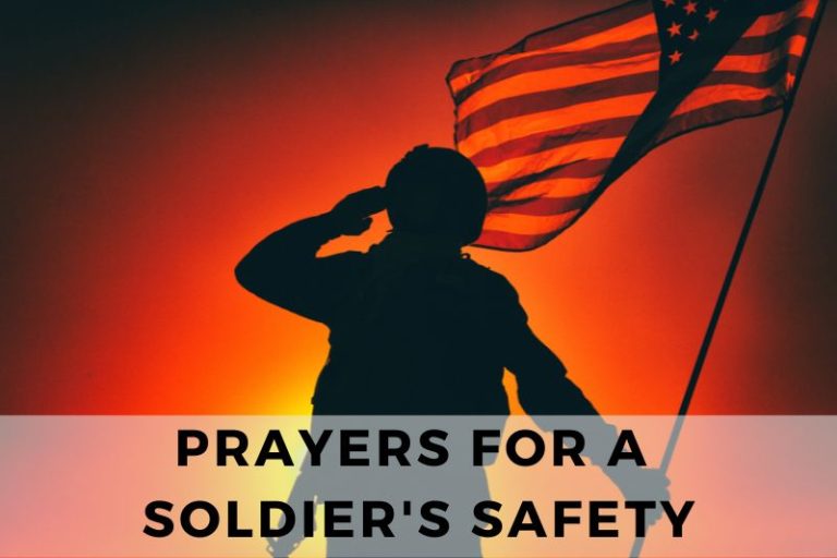 Prayer for a Soldier's Safety