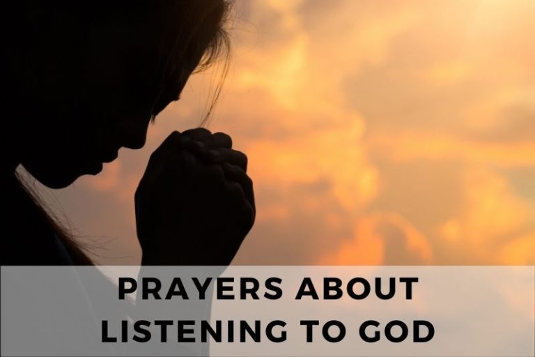 Prayers About Listening to God