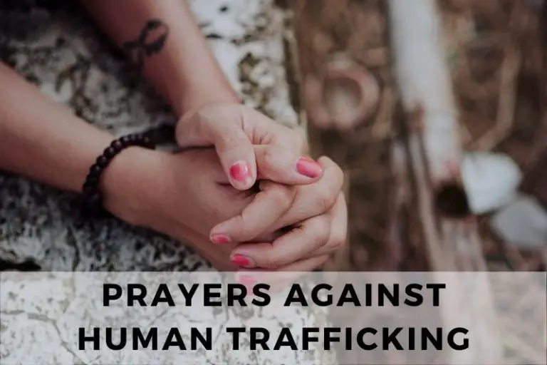 Prayers Against Human Trafficking