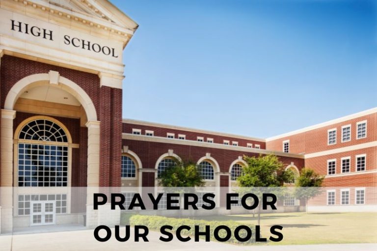 Prayers for Our Schools