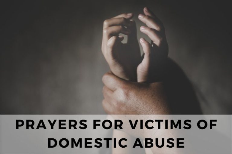 Prayers for Victims of Domestic Abuse
