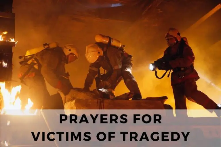 Prayers for Victims of Tragedy