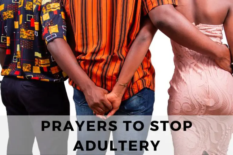 Prayers to Stop Adultery